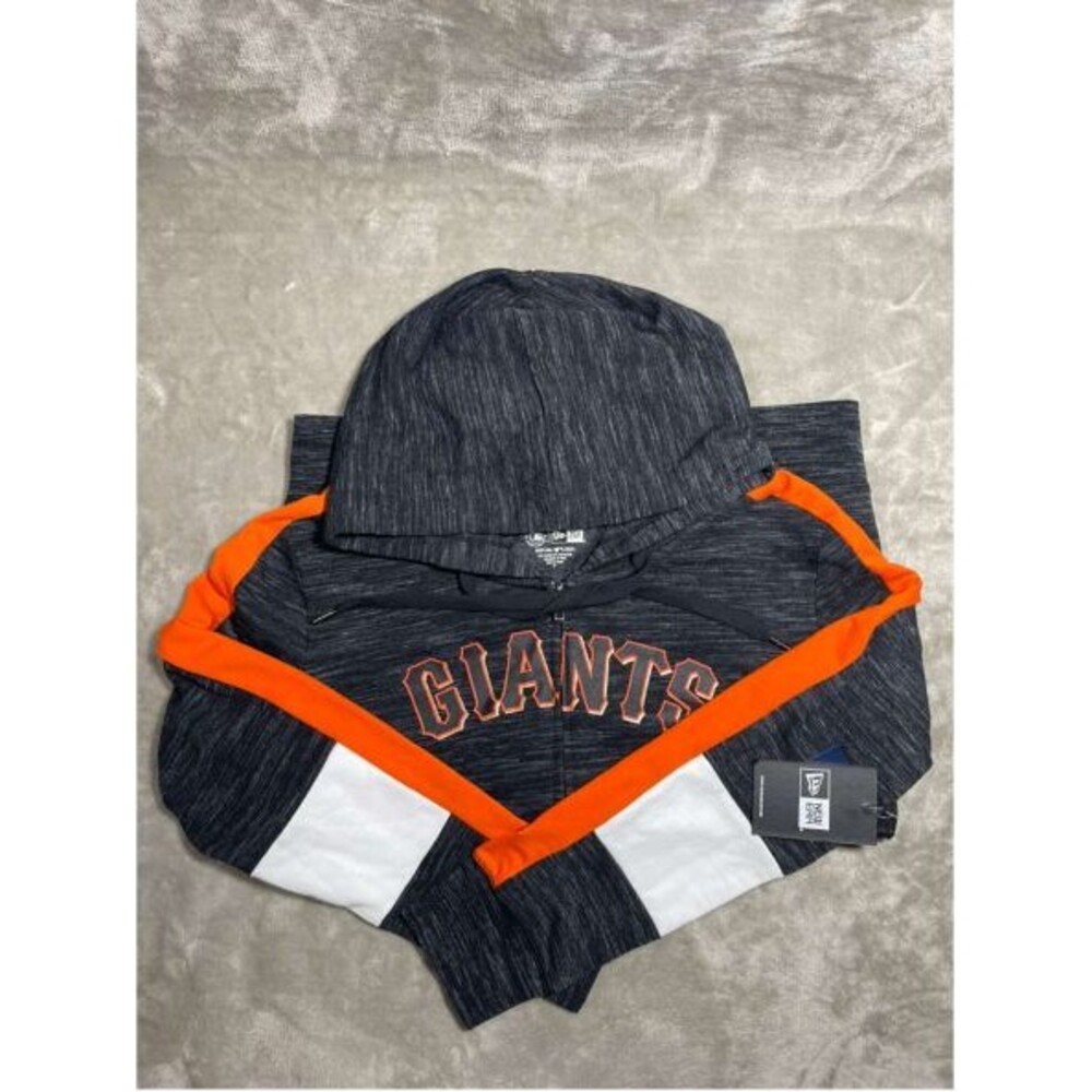 New Era San Francisco Giants Full Zip 2023 Jacket Men's Medium Gray MLB New